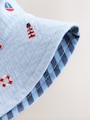 Blue Boats Cap Bucket Hats 2 Pack (3mths-10yrs) - Size 3-9 Months (62-74cm)