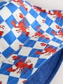 Red/White/Blue Lobster Reversible Bucket Hat (3mths-16yrs) - Size 3-9 Months (62-74cm)