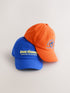 Blue/Orange Slogan Caps 2 Pack (1-13yrs) - 11-13 Years (146-158cm)