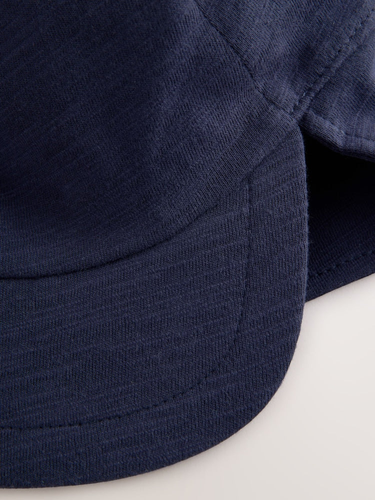 Navy Blue Jersey Legionnaire Hat (3mths-10yrs)