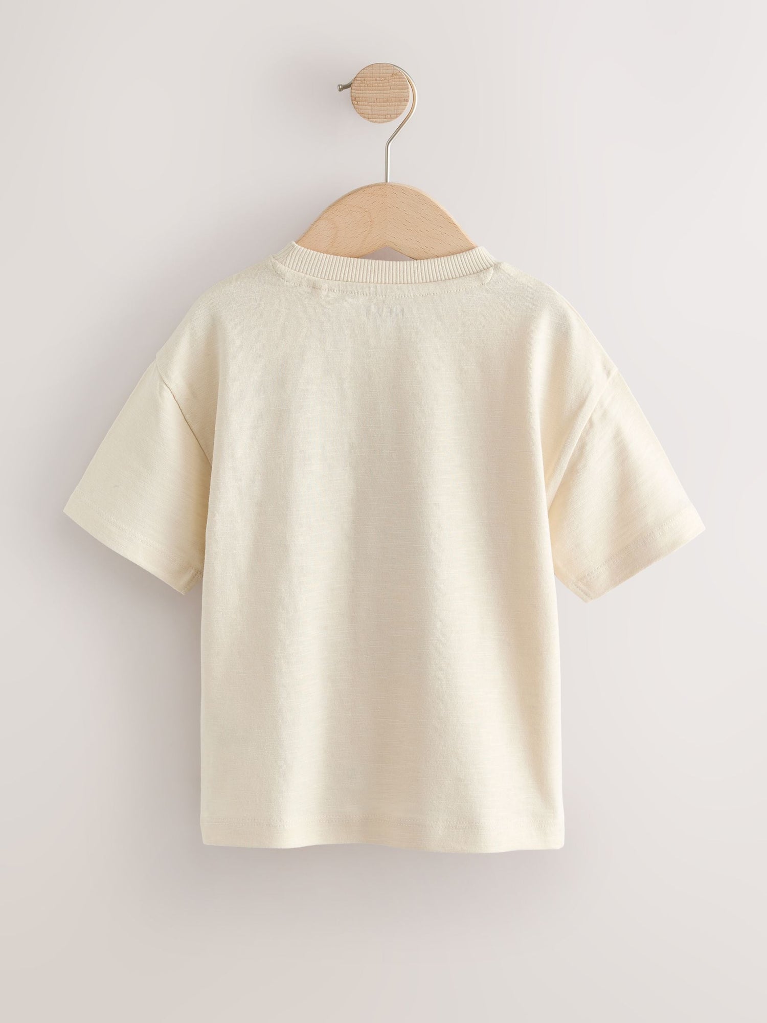 White Neutral Diggers Short Sleeve Appliqué T-Shirt (3mths-7yrs) - Size 3-6 Months (62-68cm)