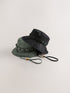 Green/Black Boonie Hats 2 Pack - Green/Black / L-XL