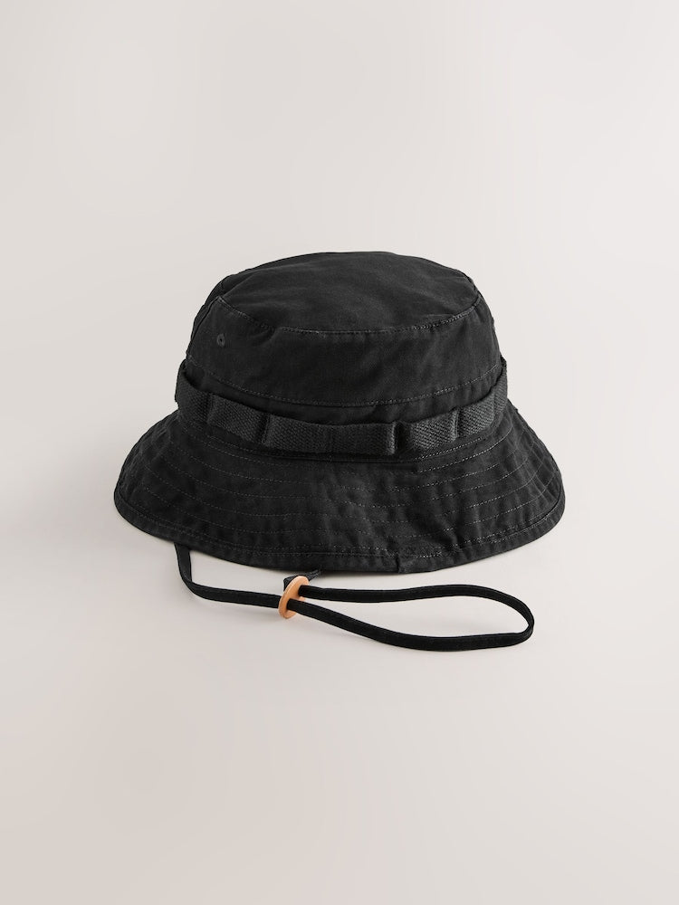 Green/Black Boonie Hats 2 Pack