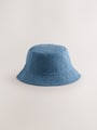 Khaki Green/Navy Blue Reversible Bucket Hats 2 Pack - Size S-M