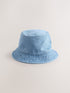Denim Bucket Hat - Size S-M - Default 1
