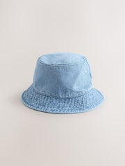 Denim Bucket Hat - Size S-M