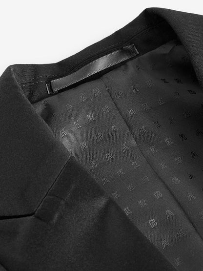 Baker by Ted Baker Black Tuxedo Suit Jacket
