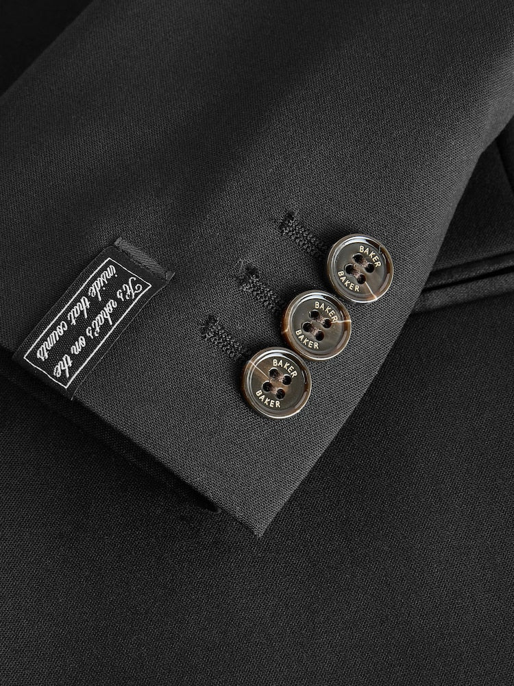 Baker by Ted Baker Black Tuxedo Suit Jacket