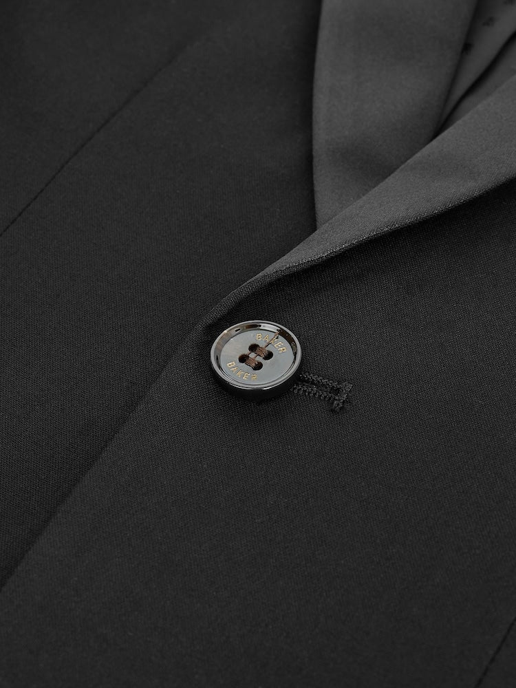 Baker by Ted Baker Black Tuxedo Suit Jacket