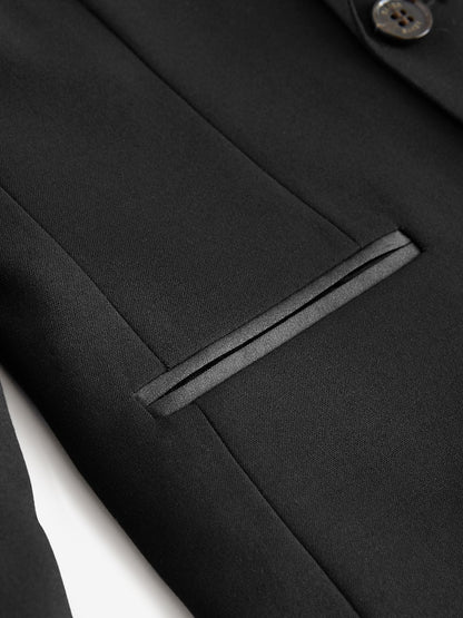 Baker by Ted Baker Black Tuxedo Suit Jacket