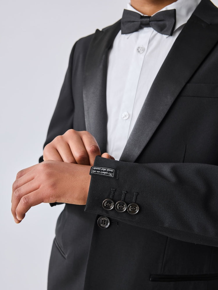 Baker by Ted Baker Black Tuxedo Suit Jacket