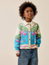 Flamingo Printed Collared Cardigan (3-16yrs) - Size 3 Years (98cm) - Flamingo Printed