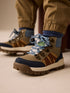 Navy Standard Fit (F) Warm Lined Touch Fastening Boots - Size EU 20.5 (UK 4) - Navy