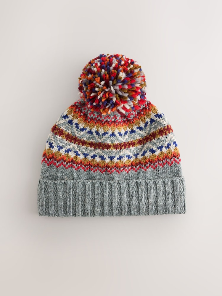 Grey Fairisle
