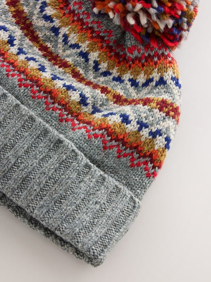 Grey Fairisle