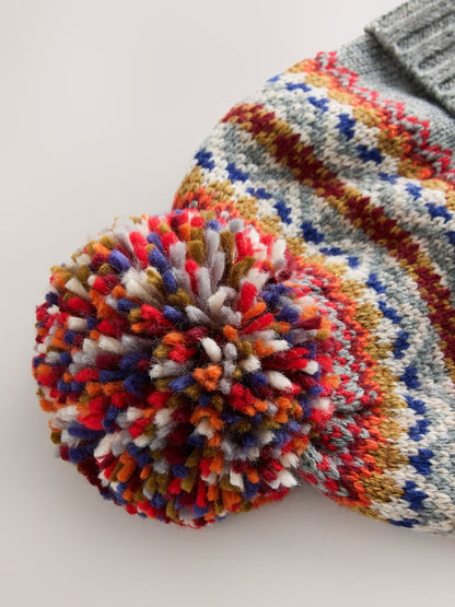 Grey Fairisle