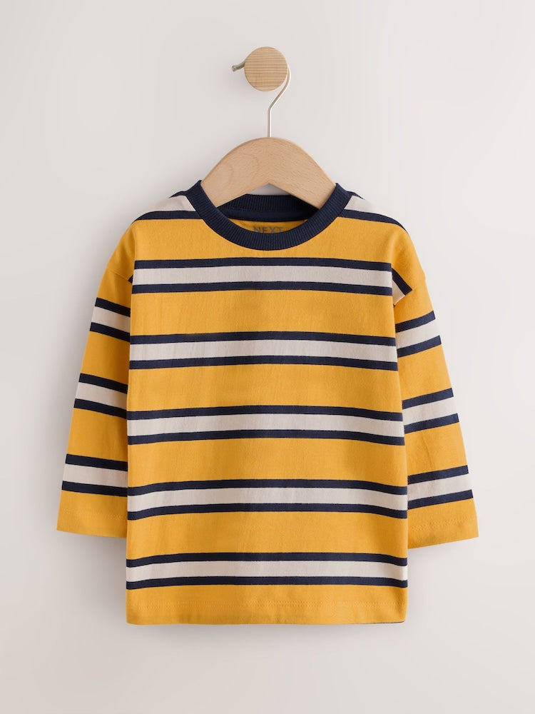 Navy Digger Embroidery Long Sleeve Graphic
