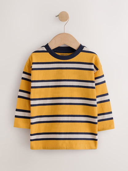 Navy Digger Embroidery Long Sleeve Graphic