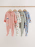 Green Farm Hamish Sleepsuits 4 Pack (0mths-2yrs) - Green Farm Hamish / 12 - 18 Months (80 - 86cm)
