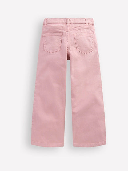 Boden Pink Wide Leg Jeans