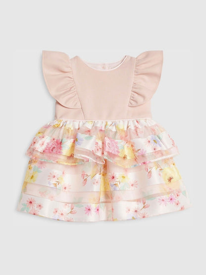 River Island Pink Floral Occasion Dress