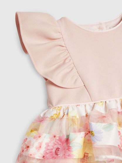 River Island Pink Floral Occasion Dress