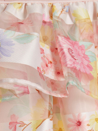 River Island Pink Floral Occasion Dress