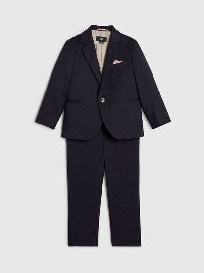 River Island Blue Tailored Suit Jacket &amp; Suit Trousers Set