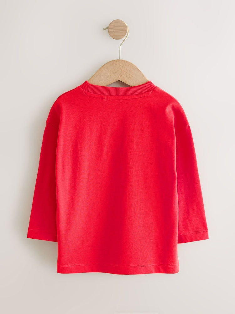 Bright Red Santa&