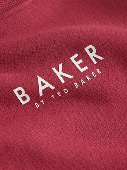 Baker by Ted Baker Red Sweatshirt and Joggers Set