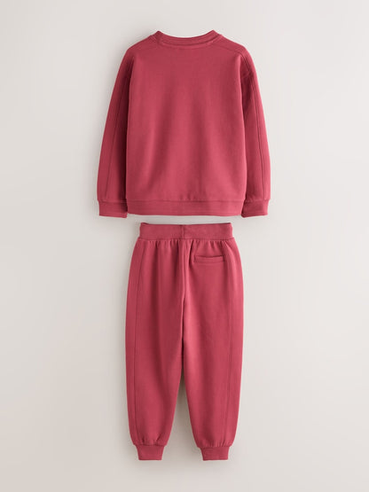 Baker by Ted Baker Red Sweatshirt and Joggers Set