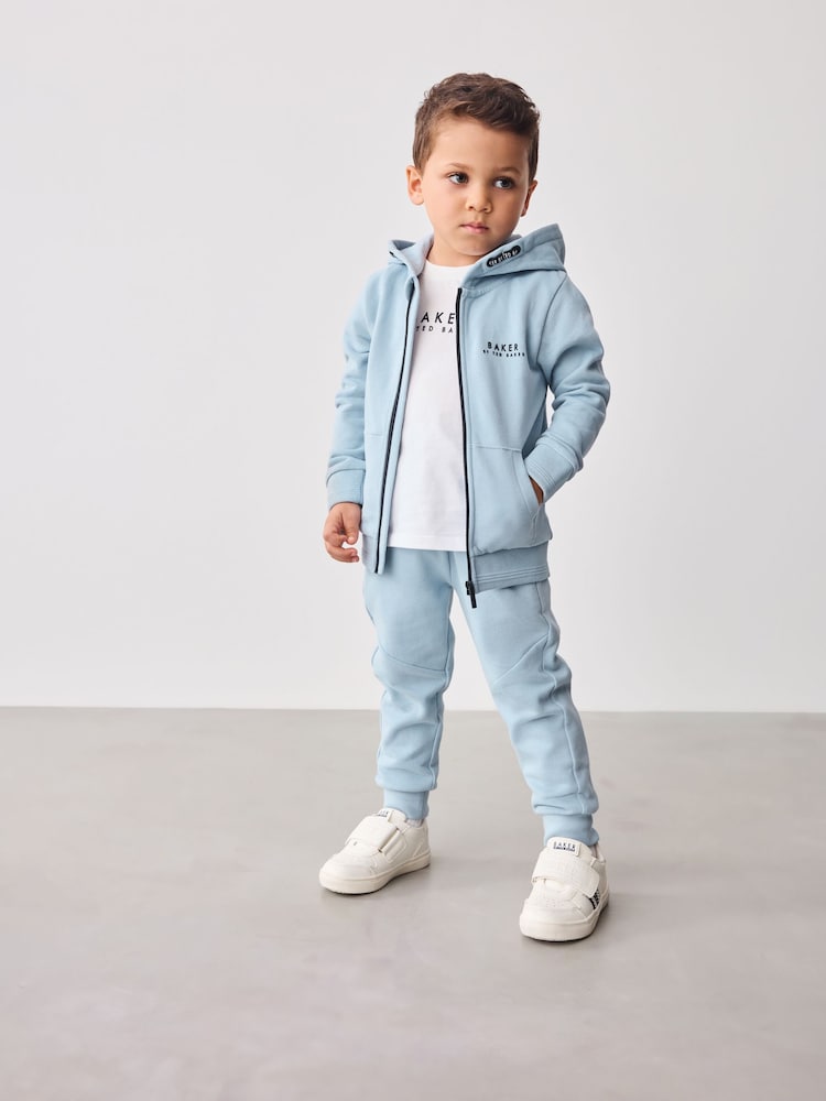 Light Blue Tracksuit Set 3 Piece