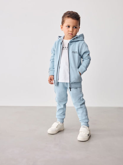 Light Blue Tracksuit Set 3 Piece
