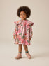 Pink Floral Long Sleeve Collar Dress (3mths-7yrs) - Pink Floral / 12-18 Months (80-86cm)