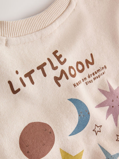 Blue/Cream Stars Sweatshirt and Cord Trousers Baby Set 2 Piece (0mths-2yrs)