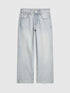 River Island Blue Straight Fit Mid Wash Jeans
