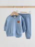 Blue Baby Sweater and Joggers Set (0mths-2yrs) - Blue / 12-18 Months (80-86cm)