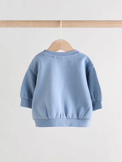 Blue Baby Sweater and Joggers Set (0mths-2yrs)