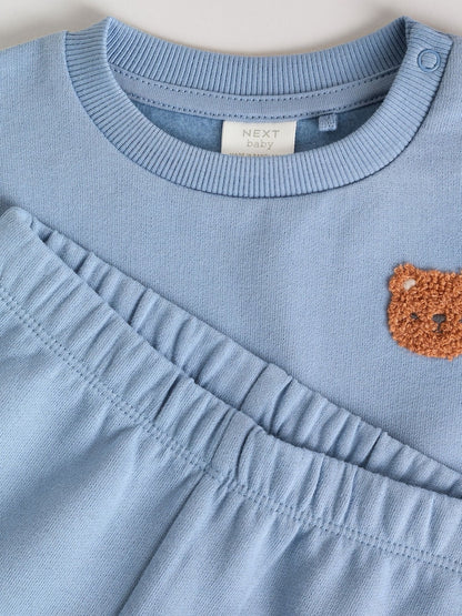 Blue Baby Sweater and Joggers Set (0mths-2yrs)