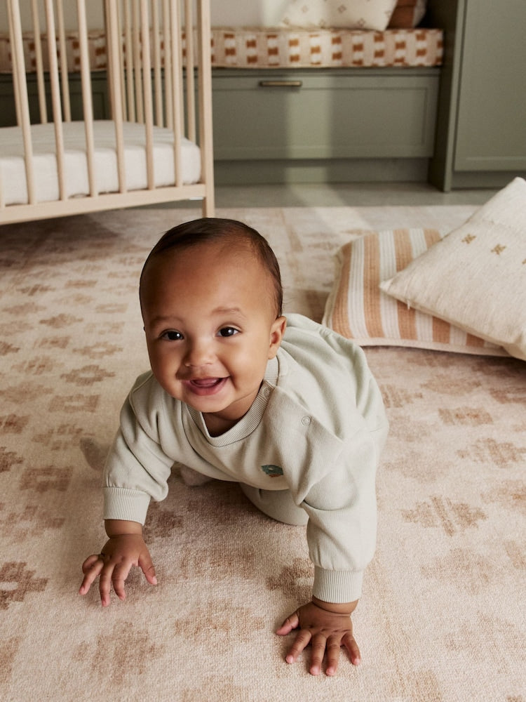 Sage Green Baby Sweater and Joggers Set (0mths-2yrs)