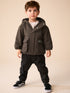Brown Check Utility Anorak (6mths-7yrs) - Brown Check / 12 - 18 Months (80 - 86cm)