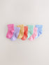 Bright Baby Socks 7 Pack - Size 50cm (First Size) - Bright