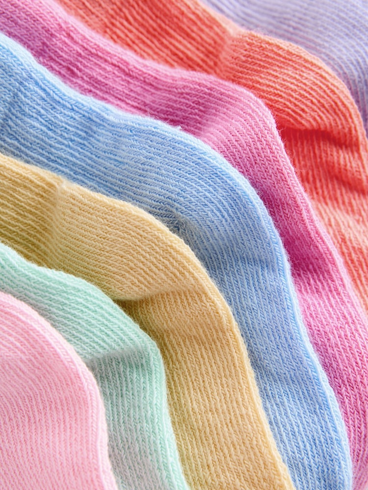 Bright Baby Socks 7 Pack - Size 50cm (First Size)
