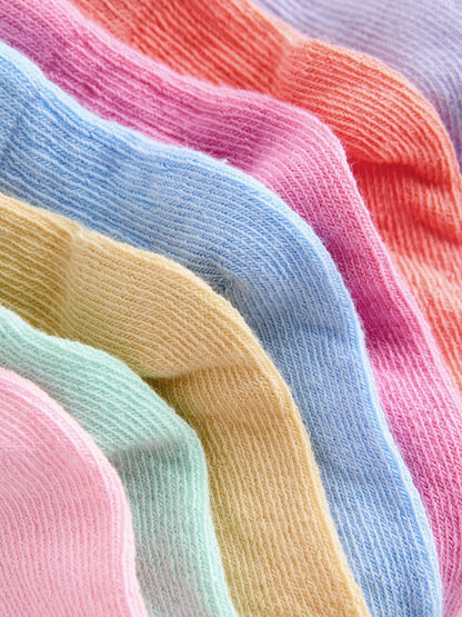 Bright Baby Socks 7 Pack - Size 50cm (First Size)