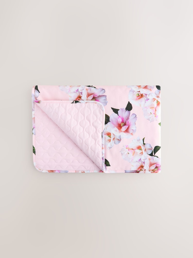 Baker by Ted Baker All-Over Floral Printed Blanket