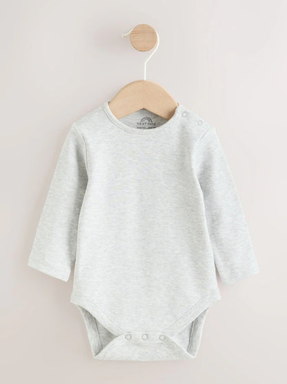 White Jersey Rib Dungaree and Bodysuit Baby Set (0mths-2yrs)
