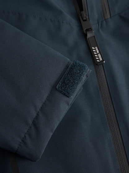 Navy Waterproof Fleece Lined Anorak Jacket (3-17yrs)