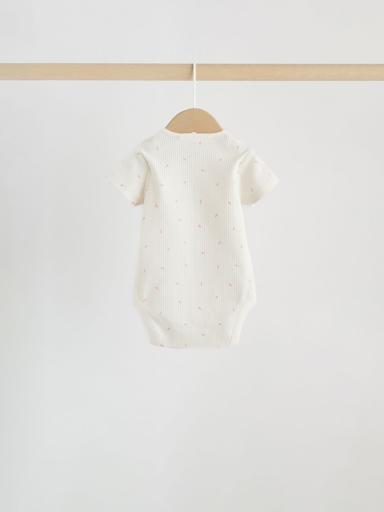 Cream Milk Club Baby Sleepsuit, Bodysuit, Bib and Hat Set 4 Piece (0-9mths)