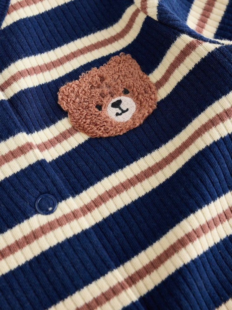 Blue/Brown Stripe