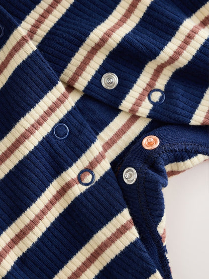 Blue/Brown Stripe